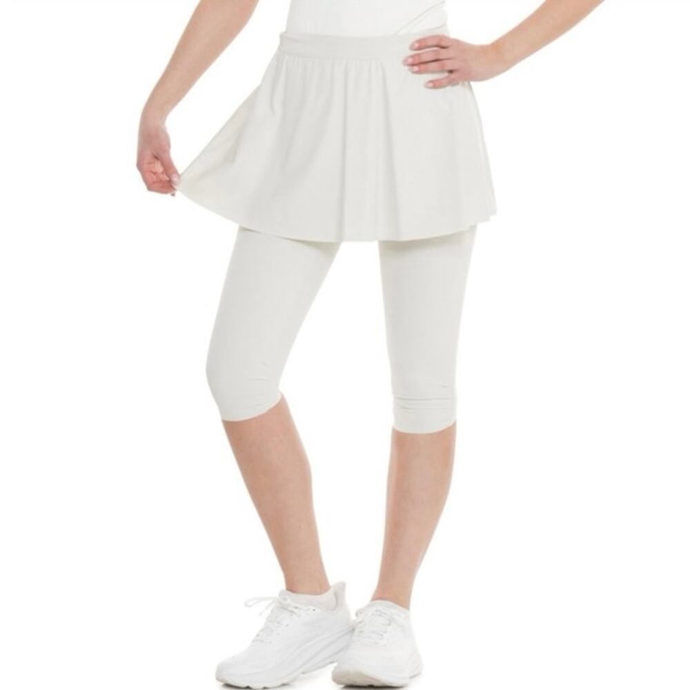 Spanx Booty Boost Active Skirt Around Knee Leggings women's size XS NEW